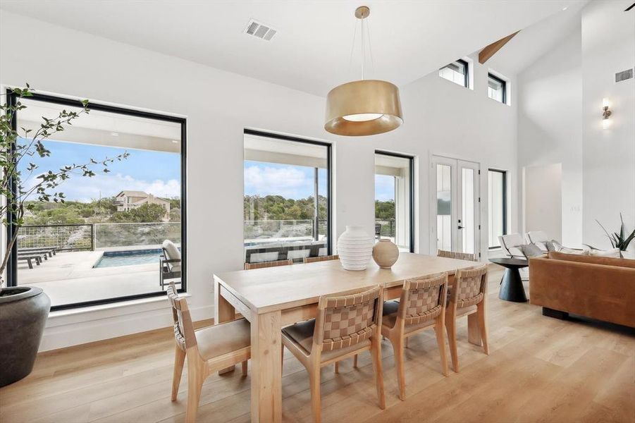 Furnished interior view inside a new home in , Strawn (Image 14). Furnished interior view inside a new home in , Strawn (Image 14).
