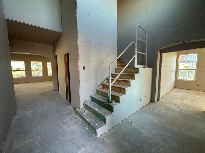 In-progress construction of a new home in Covenant Springs, Springtown, TX (Image 4). In-progress construction of a new home in Covenant Springs, Springtown, TX (Image 4).