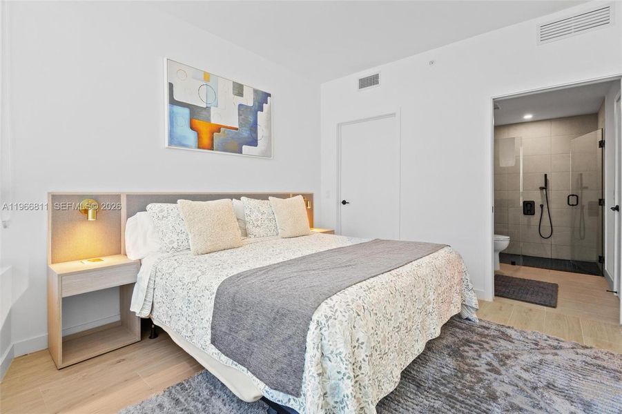 Furnished interior view inside a new home in , Miami (Image 5).