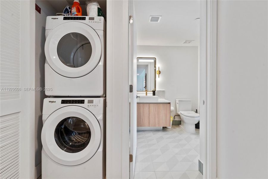 Furnished interior view inside a new home in , Miami (Image 35). Furnished interior view inside a new home in , Miami (Image 35).