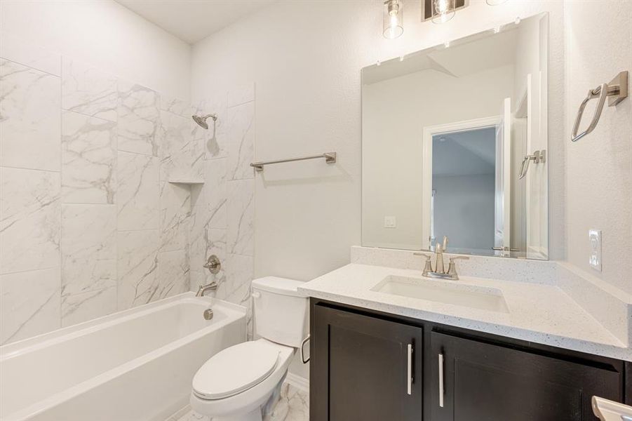 Furnished interior view inside a new home in Mockingbird Heights Classic 60, Midlothian (Image 8).