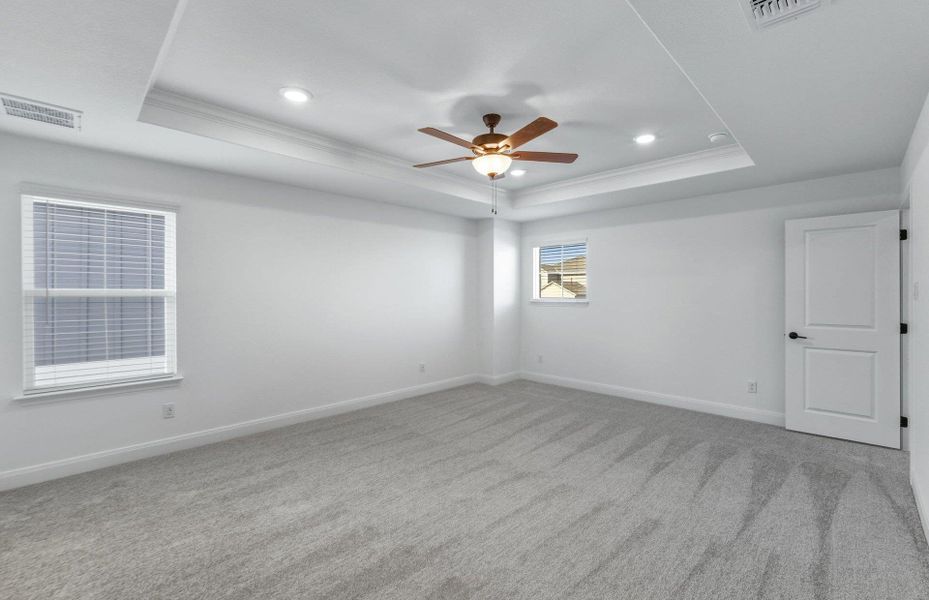 Spacious, unfurnished interior of a new home in Patterson Ranch, Georgetown (Image 17).