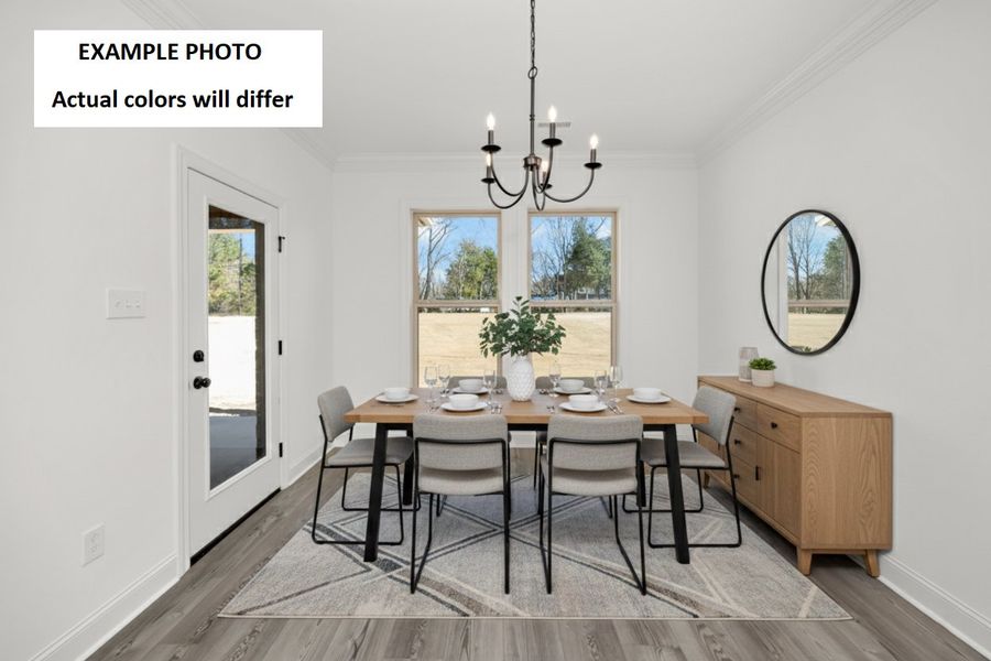 Furnished interior view inside a new home in Bird Song at Hammock Bay, Freeport (Image 3).