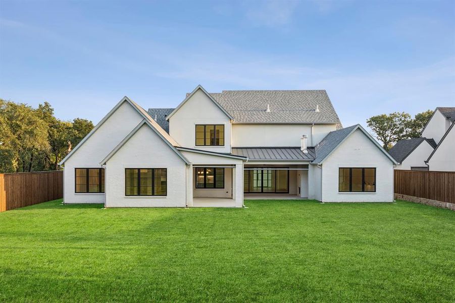 Front exterior of a new home in , Keller, TX, highlighting curb appeal (Image 24).