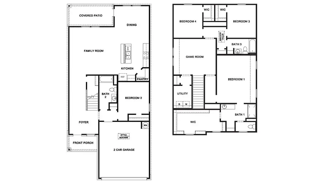 2D floor plan layout of this home in Blue Ridge Ranch, San Antonio, TX (Image 2). 2D floor plan layout of this home in Blue Ridge Ranch, San Antonio, TX (Image 2).