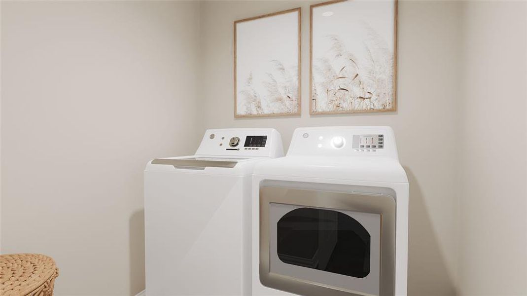 Furnished interior view inside a new home in Courtland Place, Cleburne (Image 9). Furnished interior view inside a new home in Courtland Place, Cleburne (Image 9).