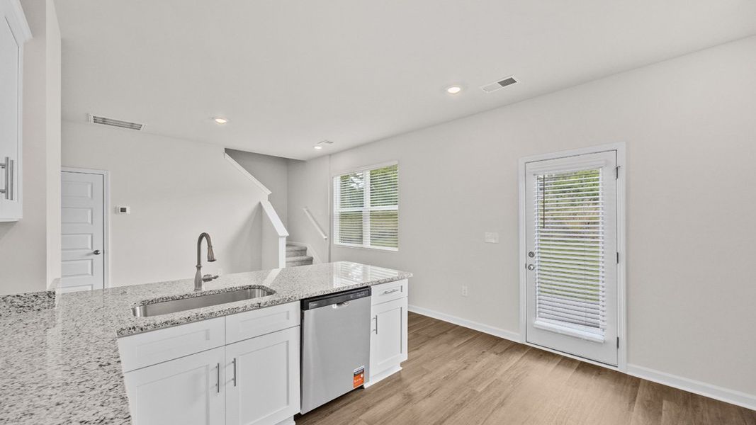 Furnished interior view inside a new home in Bellemeade Landing, Augusta (Image 9).