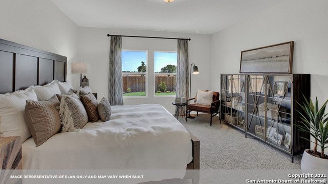 Furnished interior view inside a new home in Arroyo Ranch, Seguin (Image 14). Furnished interior view inside a new home in Arroyo Ranch, Seguin (Image 14).