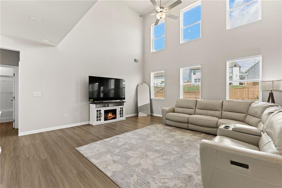 Furnished interior view inside a new home in , Canton (Image 29). Furnished interior view inside a new home in , Canton (Image 29).