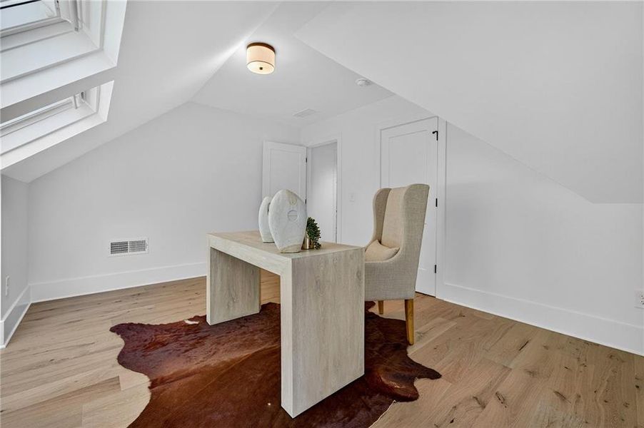 Furnished interior view inside a new home in , Atlanta (Image 42).