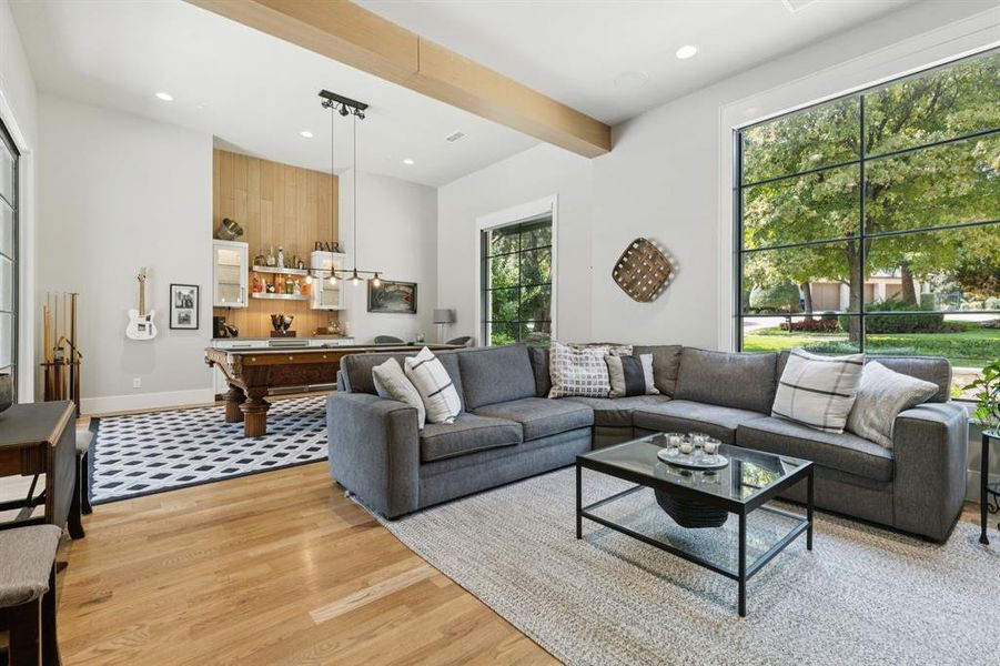 Furnished interior view inside a new home in , Westlake (Image 15). Furnished interior view inside a new home in , Westlake (Image 15).