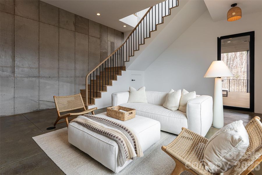 Furnished interior view inside a new home in , Asheville (Image 14).