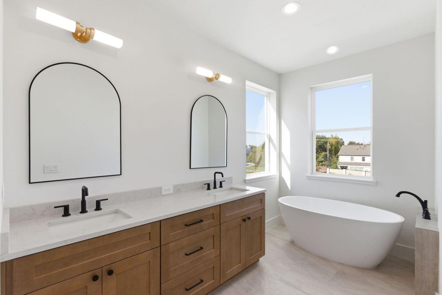 Furnished interior view inside a new home in , Houston (Image 10). Furnished interior view inside a new home in , Houston (Image 10).