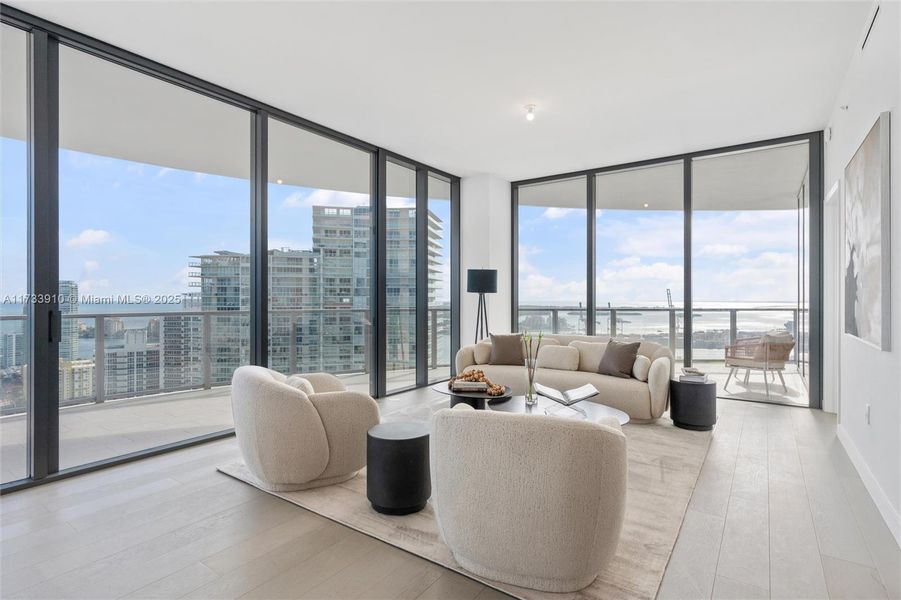 Furnished interior view inside a new home in Five Park, Miami (Image 11). Furnished interior view inside a new home in Five Park, Miami (Image 11).