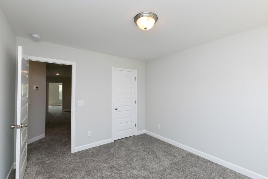 Representative unfurnished interior of a home built from the Dalton by Parkside Builders in The Parks of Mill Town, Chattanooga (Image 24).