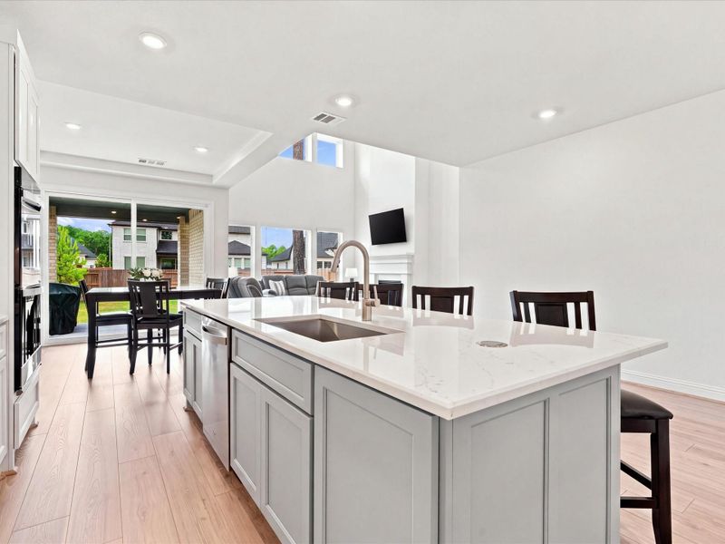 Furnished interior view inside a new home in , Magnolia (Image 15).