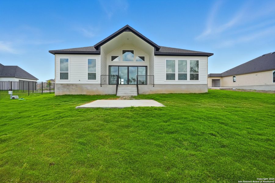 Exterior details and patio area of a home in Sienna Lakes, San Antonio (Image 29). Exterior details and patio area of a home in Sienna Lakes, San Antonio (Image 29).