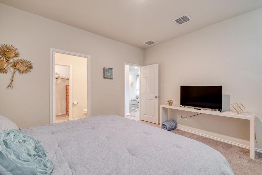 Furnished interior view inside a new home in , Buda (Image 8). Furnished interior view inside a new home in , Buda (Image 8).