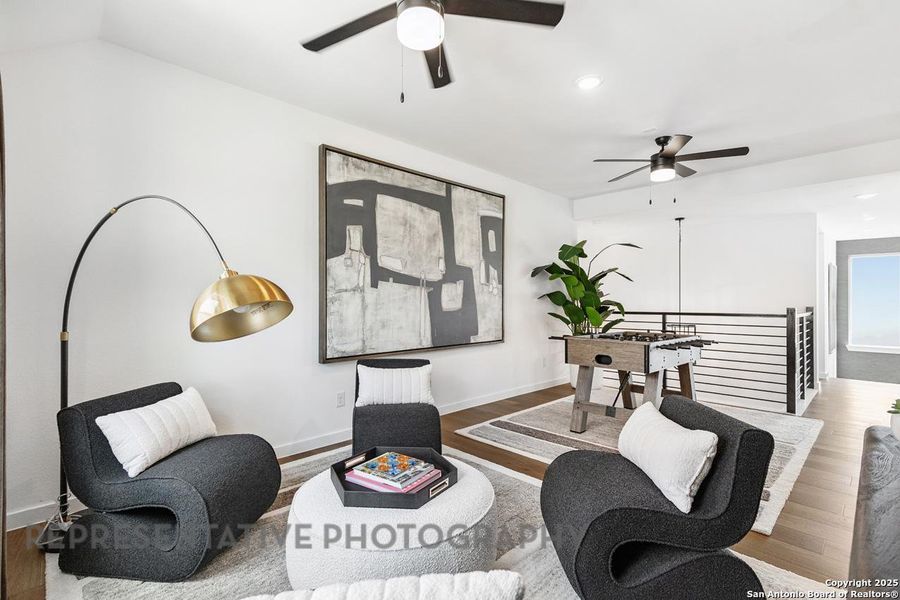 Furnished interior view inside a new home in The Ranches at Creekside, Boerne (Image 22). Furnished interior view inside a new home in The Ranches at Creekside, Boerne (Image 22).