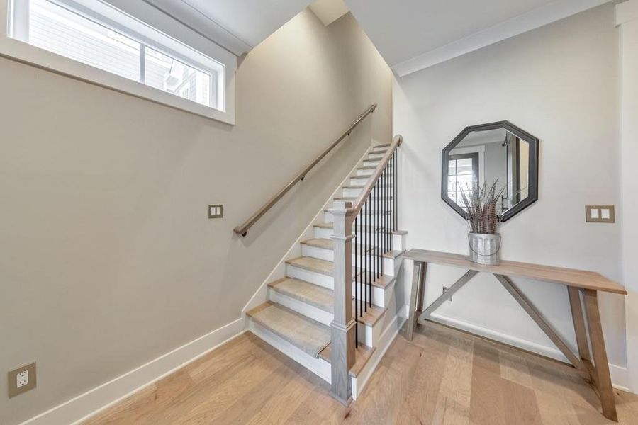 Furnished interior view inside a new home in , Woodstock (Image 19).