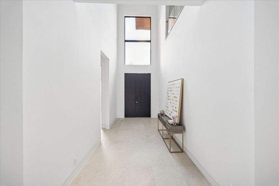 This home is fortified with a 33 metal pier foundation and hurricane-grade windows for ultimate durability