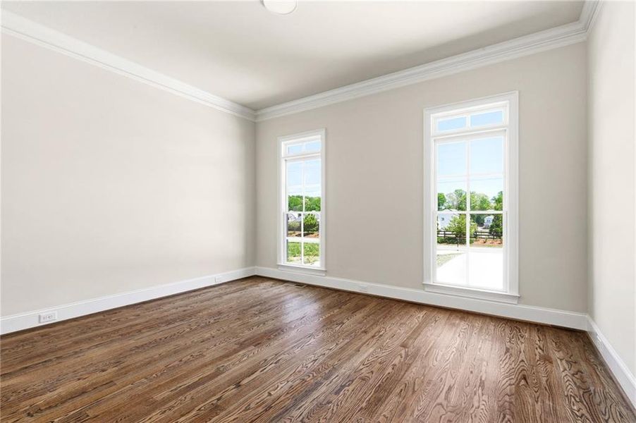 Spacious, unfurnished interior of a new home in , Canton (Image 12).