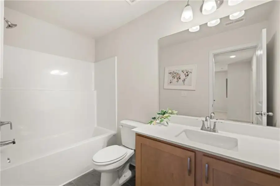 Furnished interior view inside a new home in Walden Park – The Retreat, Jonesboro (Image 40).
