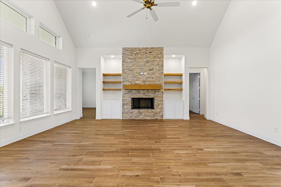 Representative unfurnished interior of a home built from the The Braden II by Doug Parr Custom Homes in Kessler Farms, Brock (Image 26).