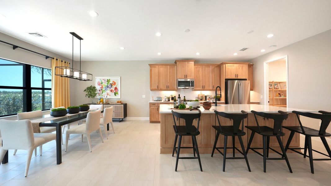 Furnished interior view inside a new home in Grand Park Real Estate and Homes for Sale in Sarasota, FL - Neal Communities, Sarasota (Image 20).