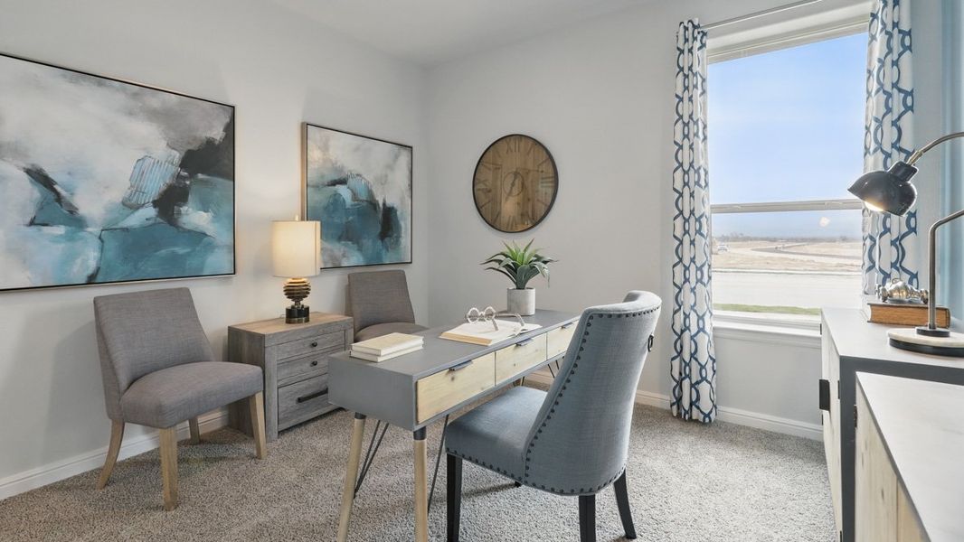 Furnished interior view inside a new home in Vista Park, Decatur (Image 29).