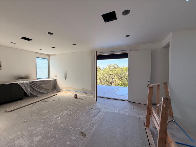 In-progress construction of a new home in , Houston, TX (Image 3).