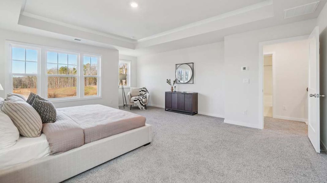 Furnished interior view inside a new home in Oak Grove Hill, Huntersville (Image 24).