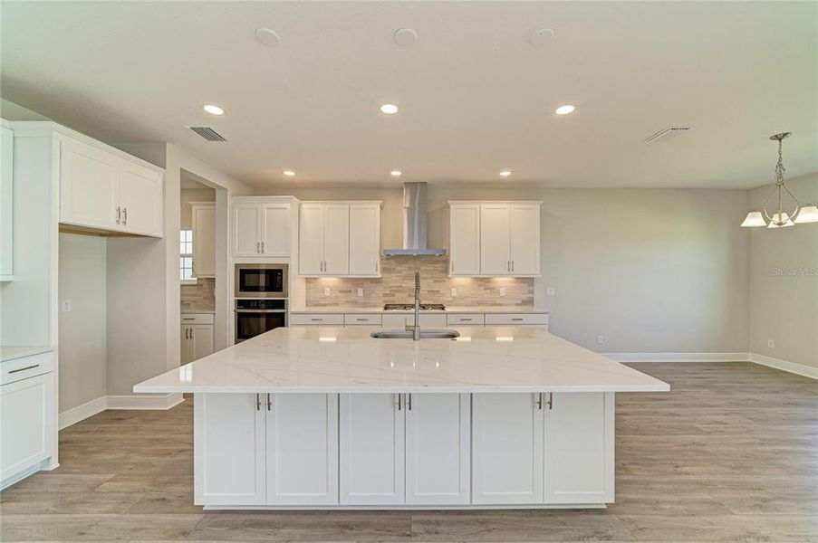 Furnished interior view inside a new home in Pasadena Woods, Wesley Chapel (Image 16).