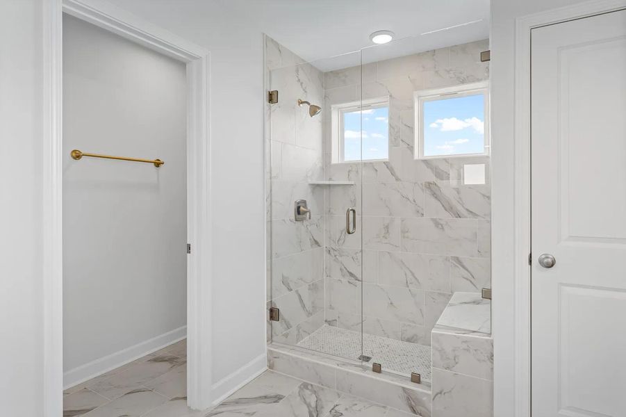 The Brookston E Primary Suite Bathroom
