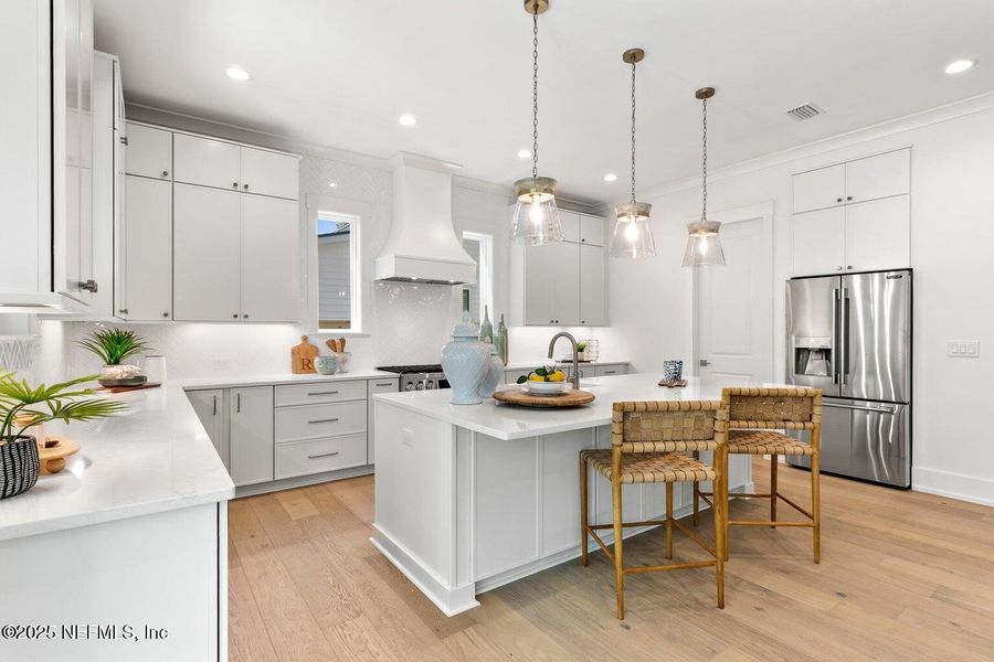 Furnished interior view inside a new home in , Neptune Beach (Image 6).