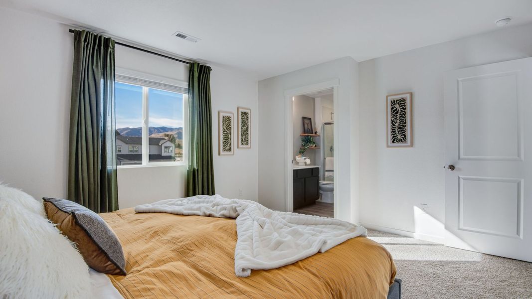 Furnished interior view inside a new home in Ellston Park, Colorado Springs (Image 15).