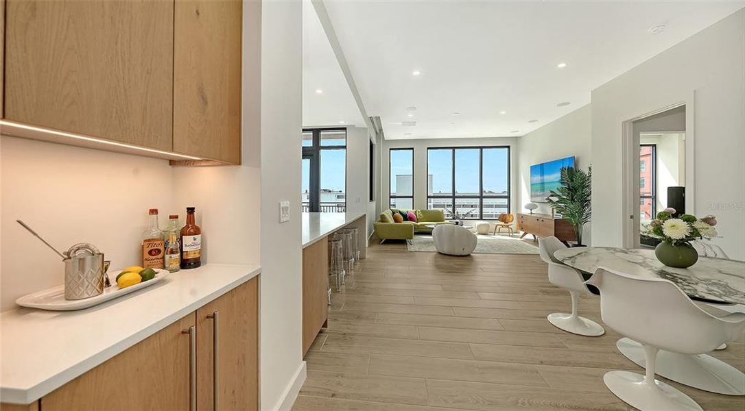 Furnished interior view inside a new home in , Sarasota (Image 30).