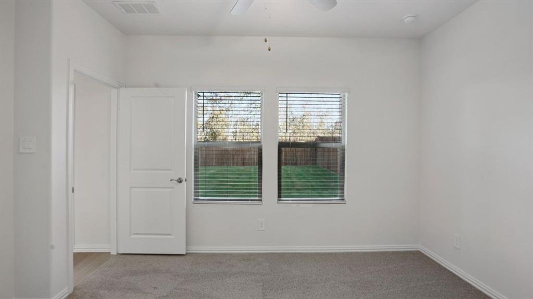 Spacious, unfurnished interior of a new home in Eastridge - Spring Series, McKinney (Image 23). Spacious, unfurnished interior of a new home in Eastridge - Spring Series, McKinney (Image 23).