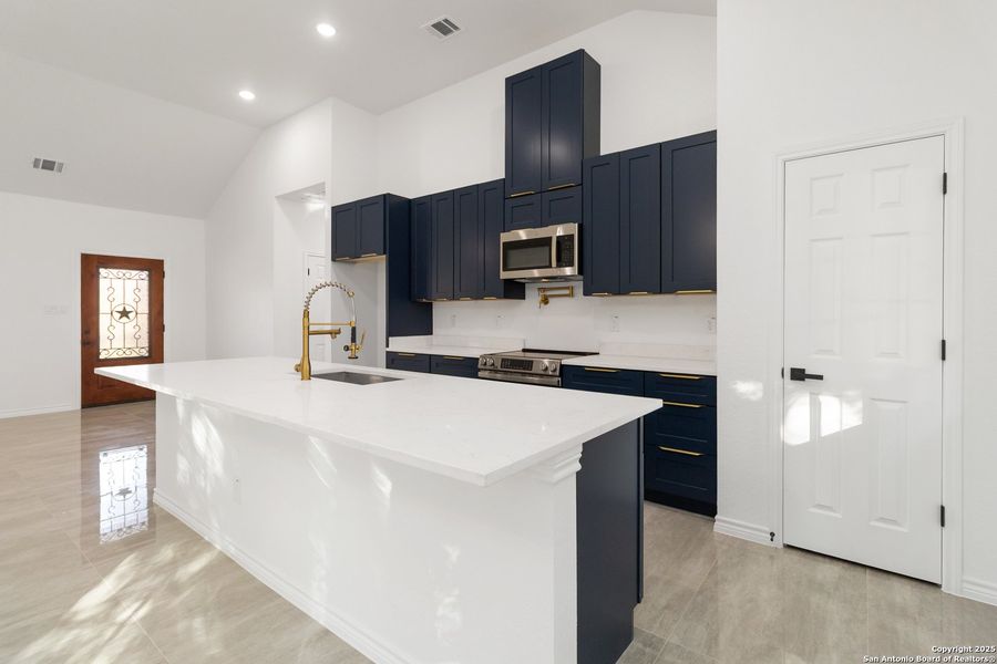Furnished interior view inside a new home in , San Antonio (Image 18).