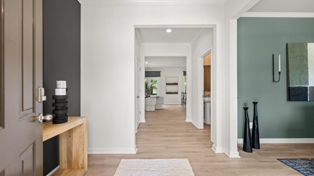 Furnished interior view inside a new home in Fairhaven, Lithia Springs (Image 11).