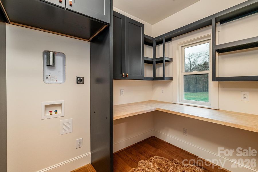 Furnished interior view inside a new home in , Cleveland (Image 32).