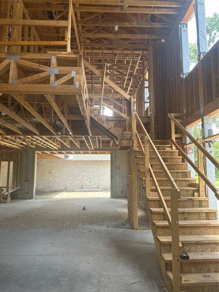 In-progress construction of a new home in , Winter Garden, FL (Image 38).