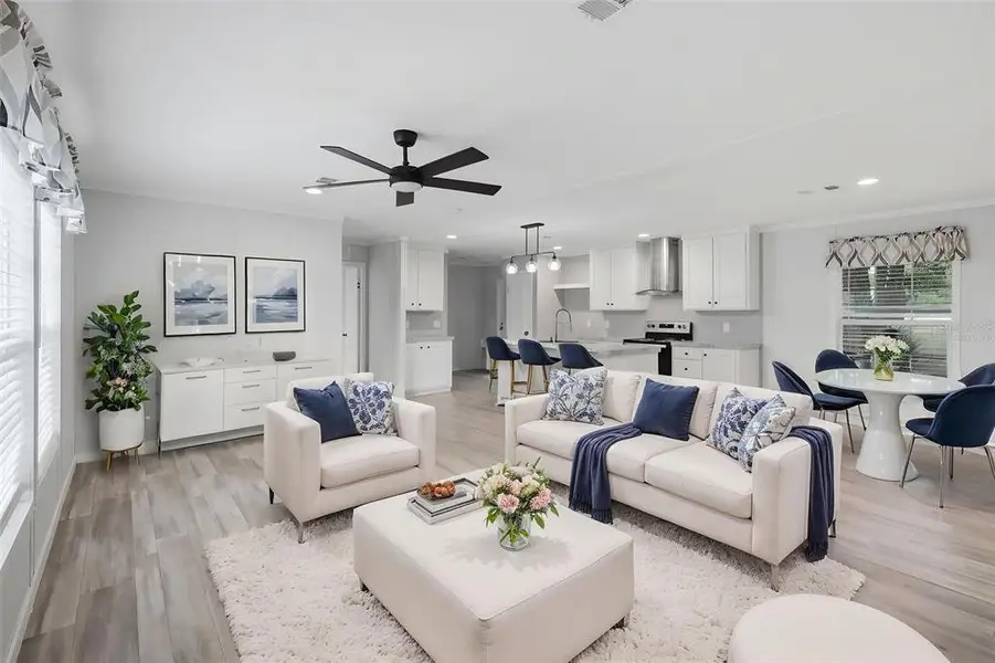 Furnished interior view inside a new home in , Casselberry (Image 3).