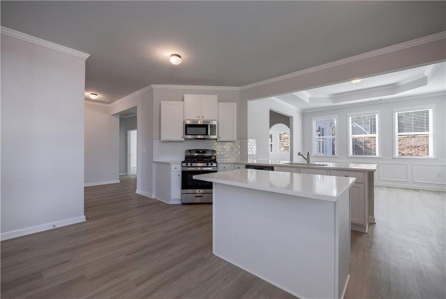 Furnished interior view inside a new home in , Social Circle (Image 8).