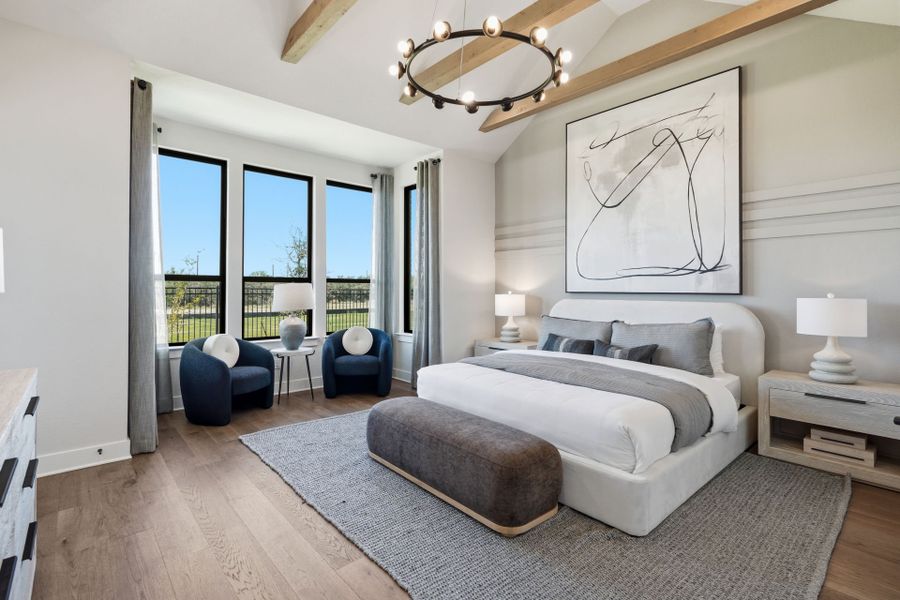 Representative furnished interior of a home built from the Gillett by Pulte Homes in Corley Farms, Boerne (Image 26).