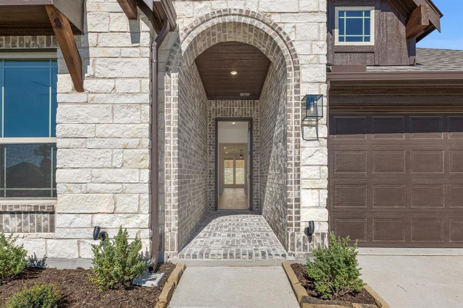 Exterior details and patio area of a home in Willow Wood Classic 50, McKinney (Image 4). Exterior details and patio area of a home in Willow Wood Classic 50, McKinney (Image 4).