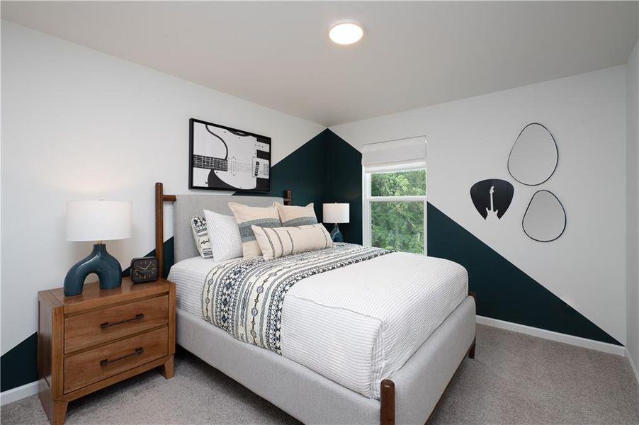 Furnished interior view inside a new home in Leydenview, Mableton (Image 8).