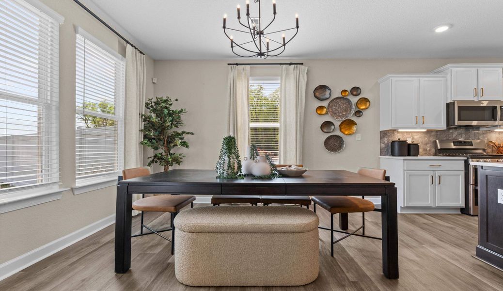 Furnished interior view inside a new home in Traditions at Carolina Forest, Myrtle Beach (Image 13).