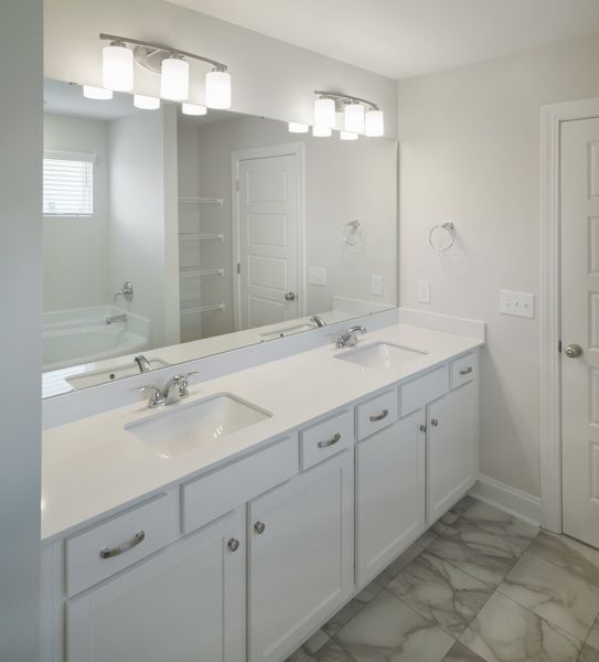 Representative furnished interior of a home built from the The McKee by Cothran Homes in Holly Ridge, Greenville (Image 14). Representative furnished interior of a home built from the The McKee by Cothran Homes in Holly Ridge, Greenville (Image 14).