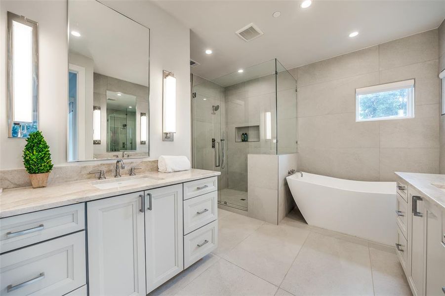 Furnished interior view inside a new home in , Highland Park (Image 7). Furnished interior view inside a new home in , Highland Park (Image 7).